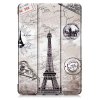 iPad 10.2 Etui Motiv Eiffeltornet Karta
