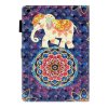 iPad 10.2 Etui Motiv Elefant och Mandala