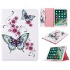 iPad 10.2 Etui Motiv Grønna Fjärilar