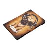iPad 10.2 Etui Motiv Hund med Hodetelefoner