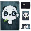 iPad 10.2 Etui Motiv Panda med Löv