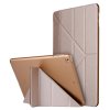 iPad 10.2 Etui Origami Silketekstur Gull