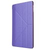 iPad 10.2 Etui Origami Silketekstur Lilla