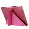 iPad 10.2 Etui Origami Silketekstur Magenta