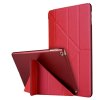 iPad 10.2 Etui Origami Silketekstur Rød