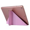 iPad 10.2 Etui Origami Silketekstur Rosa