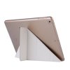 iPad 10.2 Etui Origami Silketekstur Hvit