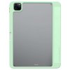 iPad Pro 11 2020/2021 Etui Bevel Leather Case Grønn