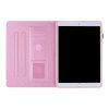 iPad 10.2 Etui Motiv Lilla Rosa Marmor