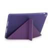 iPad 9.7 Etui PU-skinn TPU Origami Stativ Lilla