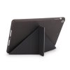 iPad 9.7 Etui PU-skinn TPU Origami Stativ Svart