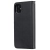 iPhone 11 Etui Avtagbart Deksel KT Leather Series-3 Svart