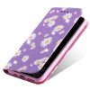 iPhone 11 Pro Etui Glitter Blomstermønster Lilla