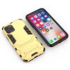 iPhone 11 Pro Max Deksel Armor Stativfunksjon Hardplast Gull