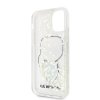iPhone 11 Pro Max Deksel Iridescent Glitter Cover Sølv