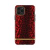 iPhone 11 Pro Max Deksel Red Leopard