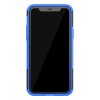 iPhone 11 Pro Deksel Hardplast TPU Dekkmønster Stativfunksjon Svart Blå