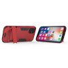 iPhone 11 Deksel Armor Stativfunksjon Hardplast Rød
