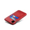 iPhone 11 Deksel med To Kortlommer Rød