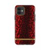 iPhone 11 Deksel Red Leopard