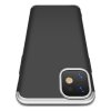 iPhone 11 Deksel Tredelt Svart Sølv
