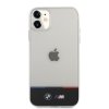 iPhone 11 Deksel Tricolor Stripe Transparent