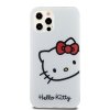 iPhone 12/iPhone 12 Pro Deksel Kitty Logo Hvit