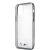 iPhone 12/iPhone 12 Pro Deksel Metallic Svart Transparent