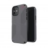 iPhone 12/iPhone 12 Pro Deksel Presidio2 Grip Graphite Grey/Graphite Grey/Bold Red