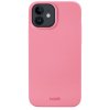 iPhone 12/iPhone 12 Pro Deksel Silikon Rouge Pink