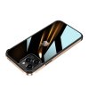 iPhone 12/iPhone 12 Pro Deksel Gjennomsiktig Bakside Rosegull