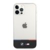 iPhone 12/iPhone 12 Pro Deksel Tricolor Stripe Transparent