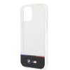 iPhone 12/iPhone 12 Pro Deksel Tricolor Stripe Transparent