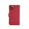 iPhone 12/iPhone 12 Pro Etui Fashion Edition Löstagbart Deksel Saffiano Red