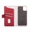 iPhone 12/iPhone 12 Pro Etui Fashion Edition Löstagbart Deksel Saffiano Red