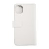 iPhone 12/iPhone 12 Pro Etui Fashion Edition Löstagbart Deksel Saffiano White