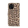 iPhone 12/iPhone 12 Pro Etui Leopardmønster Brun