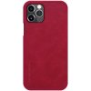 iPhone 12/iPhone 12 Pro Etui Qin Series Rød