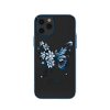 iPhone 12/iPhone 12 Pro Deksel Butterfly Series Blå