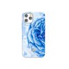 iPhone 12/iPhone 12 Pro Deksel Flower Series Blå