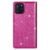 iPhone 12 Mini Etui Glitter Magenta