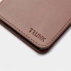iPhone 12 Mini Etui Leather Wallet Avtakbart Deksel Brun