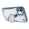 iPhone 12 Mini Deksel CamShield Kickstand Blå