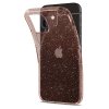 iPhone 12 Mini Deksel Liquid Crystal Glitter Rose Quartz