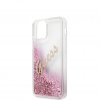 iPhone 12 Mini Deksel Liquid Glitter Vintage Rosa