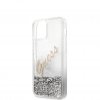 iPhone 12 Mini Deksel Liquid Glitter Vintage Sølv