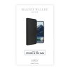 iPhone 12 Pro Max Etui Magnet Wallet Unstad Löstagbart Deksel Svart