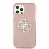 iPhone 12 Pro Max Deksel Full Glitter Rosa