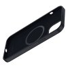 iPhone 12 Pro Max Deksel Liquid Silica Gel Magnetic Svart