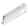 iPhone 12 Pro Max Deksel Liquid Silica Gel Magnetic Hvit